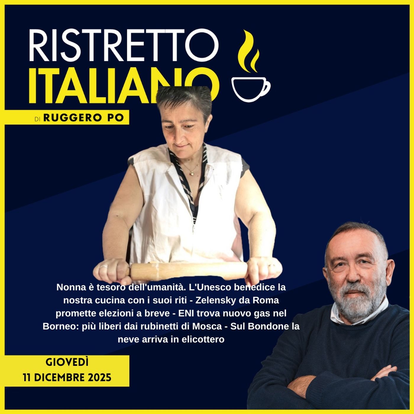 Ristretto Italiano - 11 dicembre 2025 episode artwork