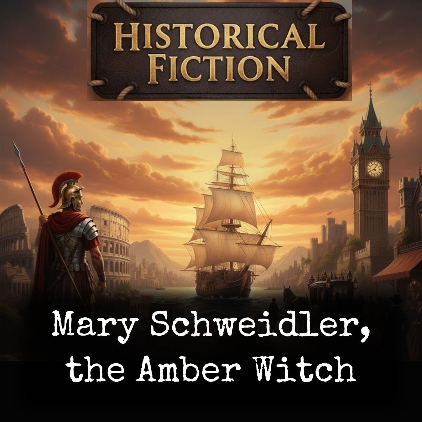 Mary Schweidler, the Amber Witch cover art