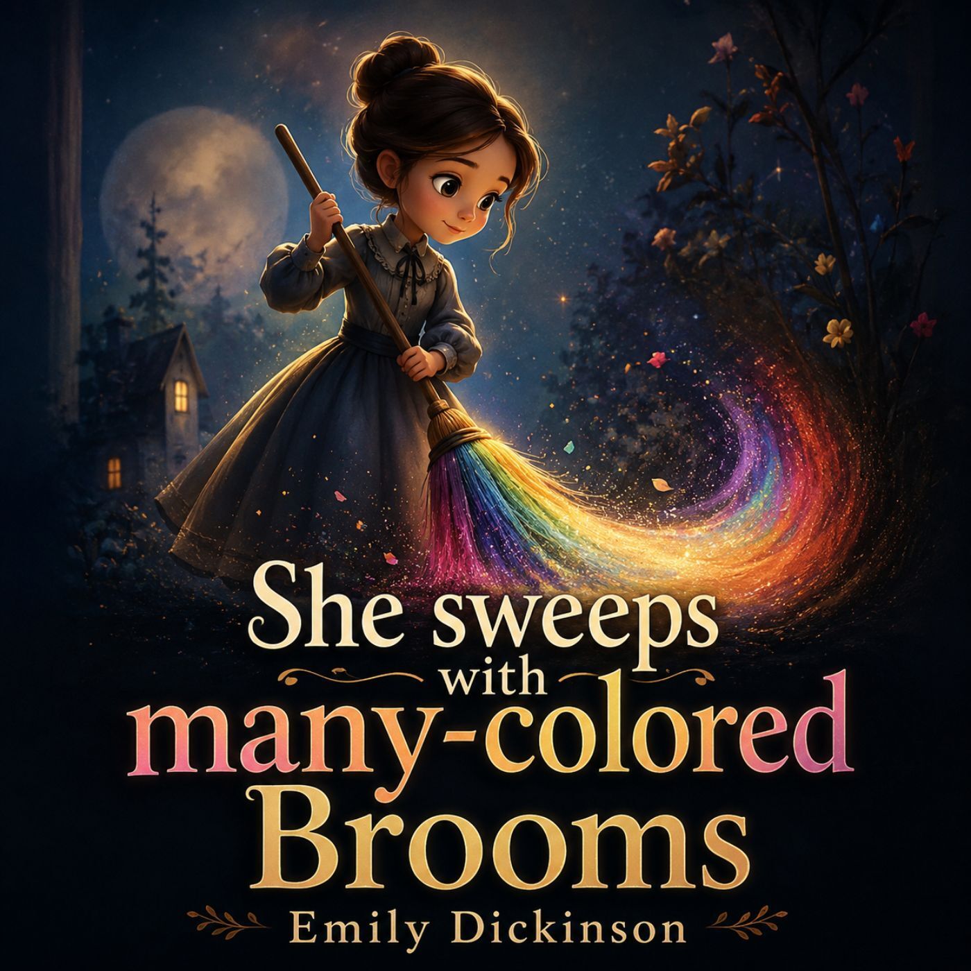 🟡 She sweeps with many-colored Brooms (Full Audiobook) | Emily Dickinson