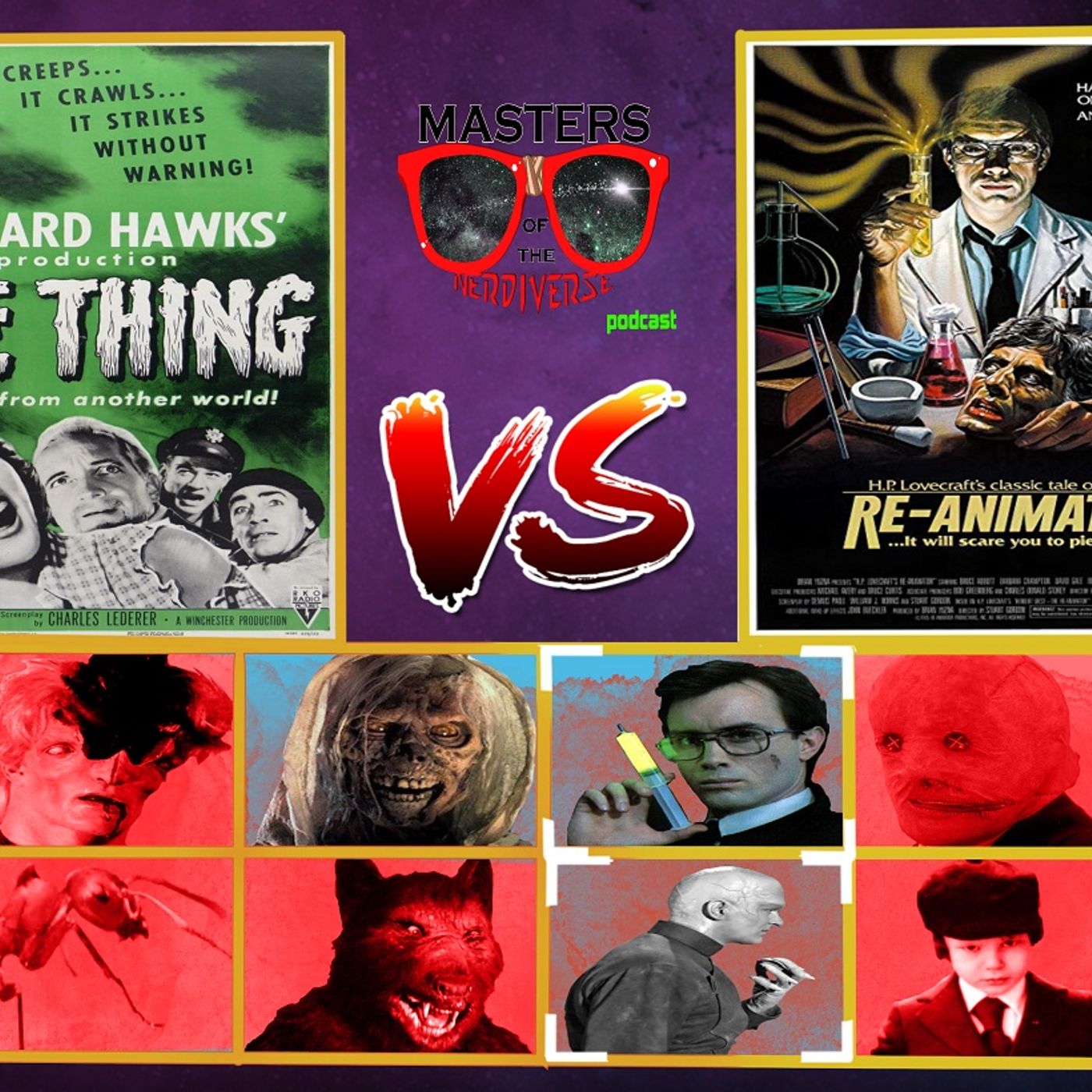MOTN Presents Random Select: Re-Animator (1985) Vs. The Thing from Another World (1951) episode artwork