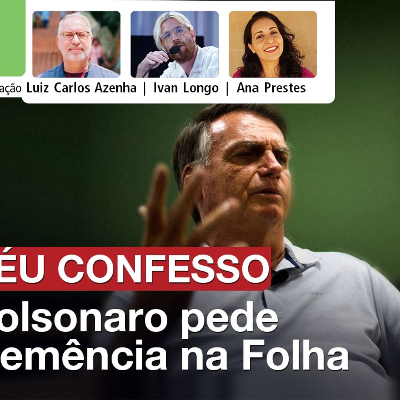 Em entrevista à Folha, Bolsonaro confessa crimes e diz que tem 70 anos | Movimento pedem Sem anistia