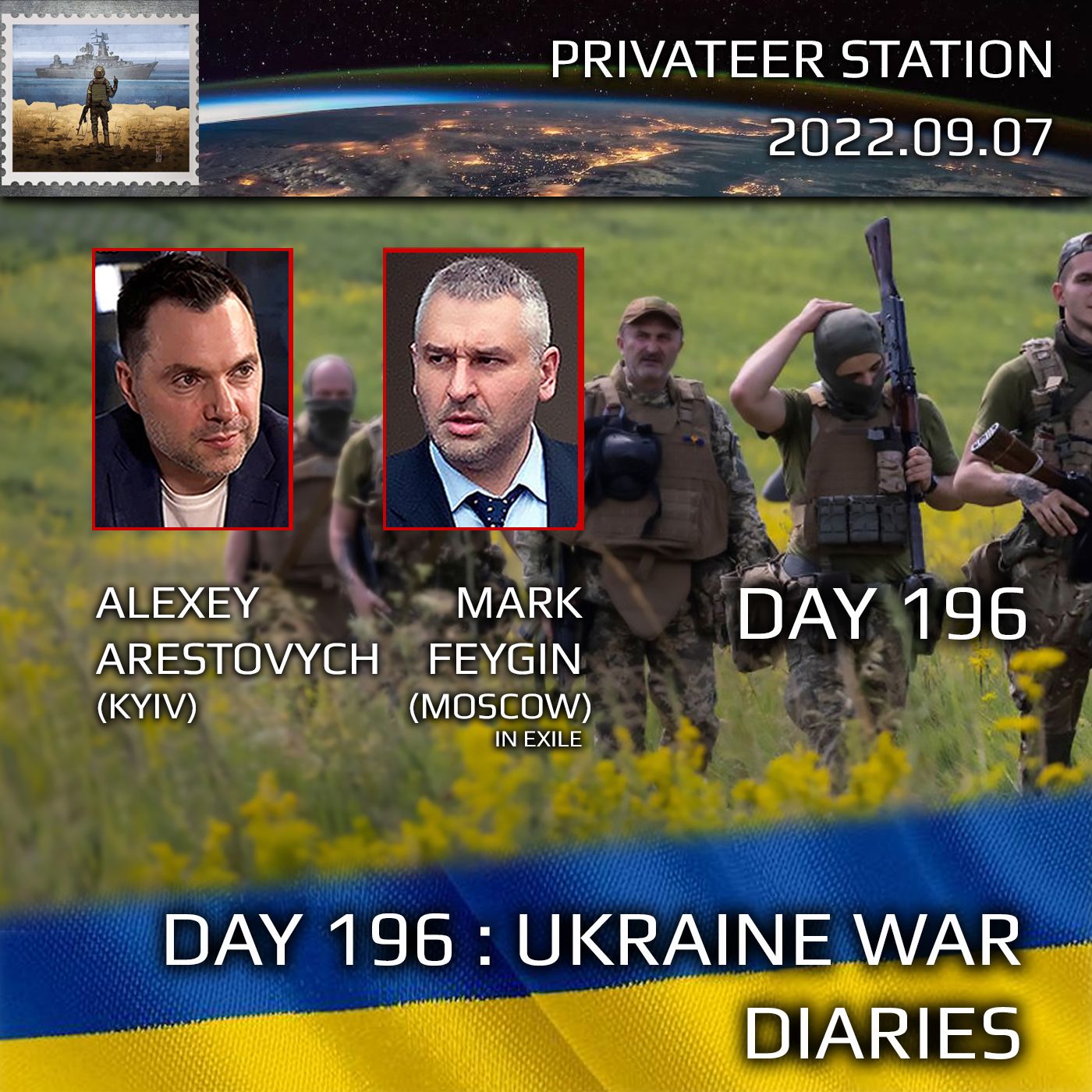 cover of episode War Day 196: Ukraine War Chronicles with Alexey Arestovych & Mark Feygin