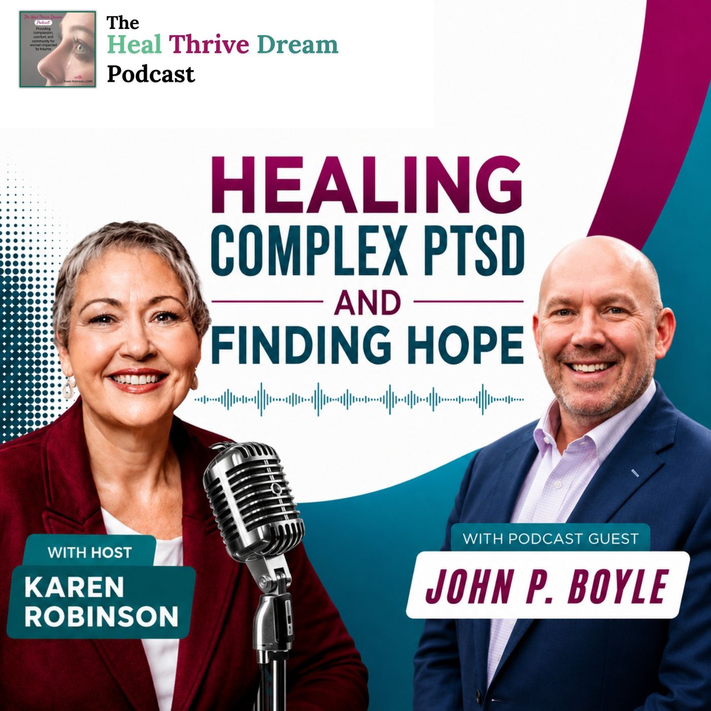 EP243: Healing Complex PTSD and Finding Hope with John P. Boyle episode artwork