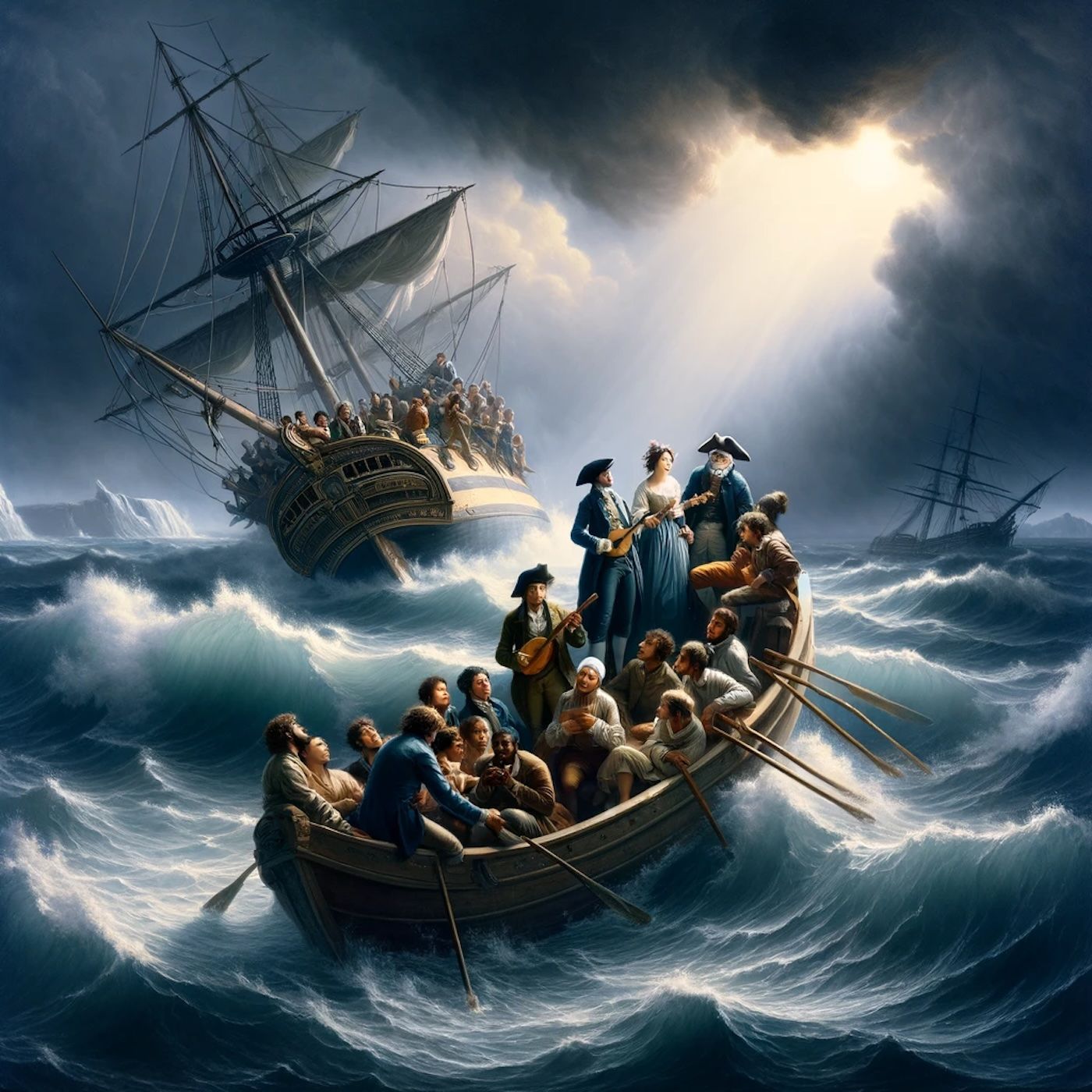 Life is a shipwreck, but we must not forget to sing in the lifeboats. episode artwork