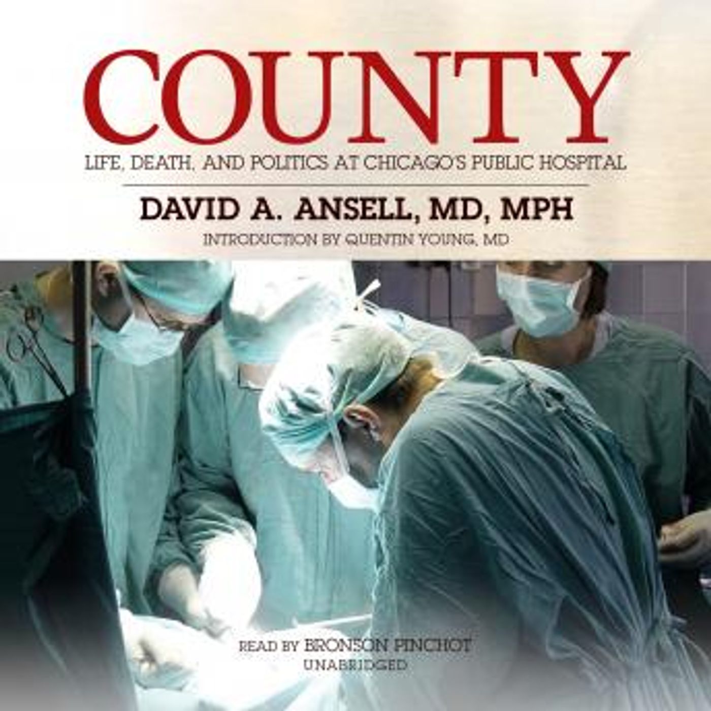 County: Life, Death, and Politics at Chicago’s Public Hospital by David A. Ansell episode artwork