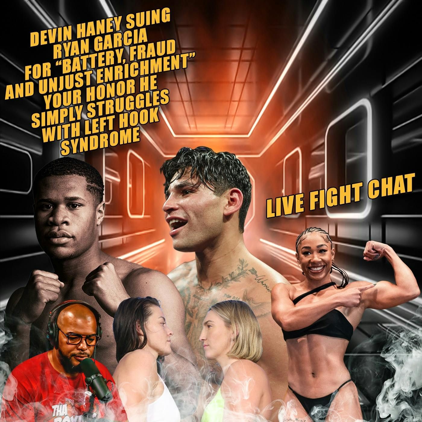 ☎️Devin Haney Suing Ryan Garcia For “Battery, Fraud” Sandy Ryan vs. Mikaela Mayer Live Fight Chat🔥 episode artwork