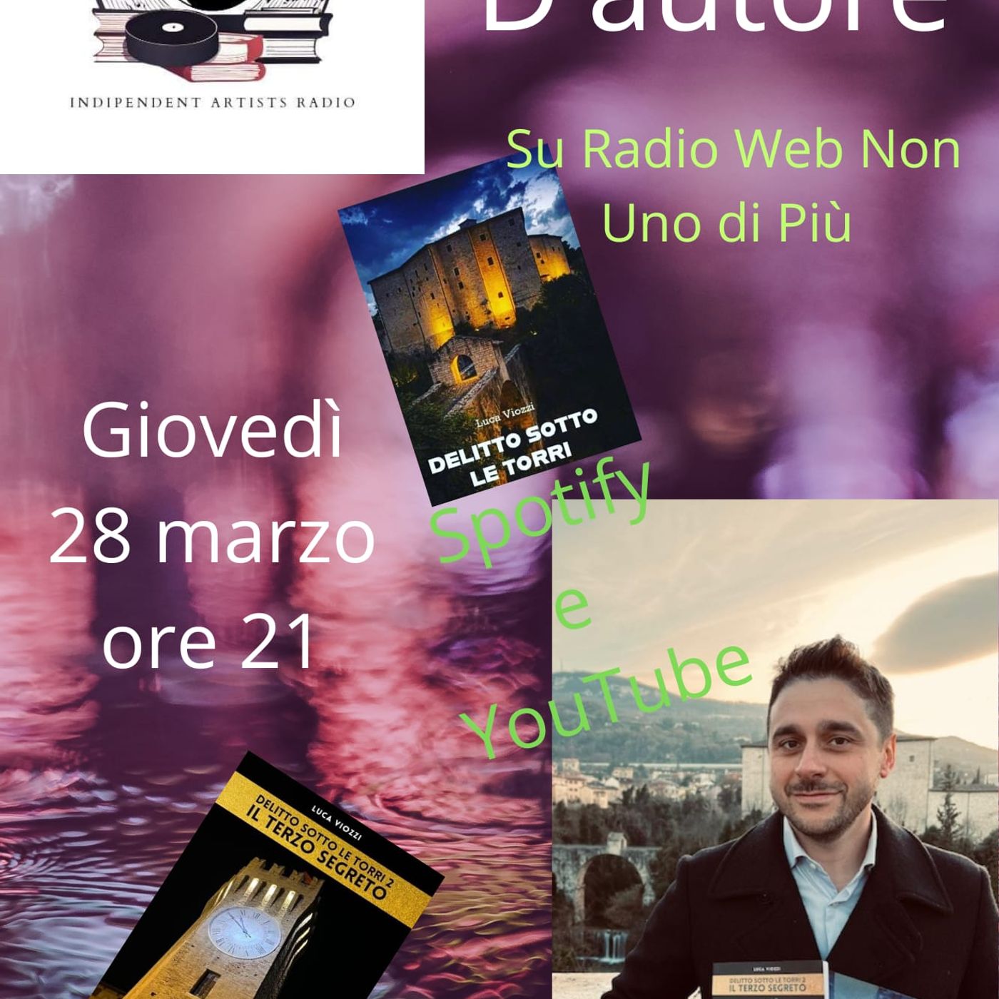 "Cena D'Autore"...Luca Viozzi episode artwork