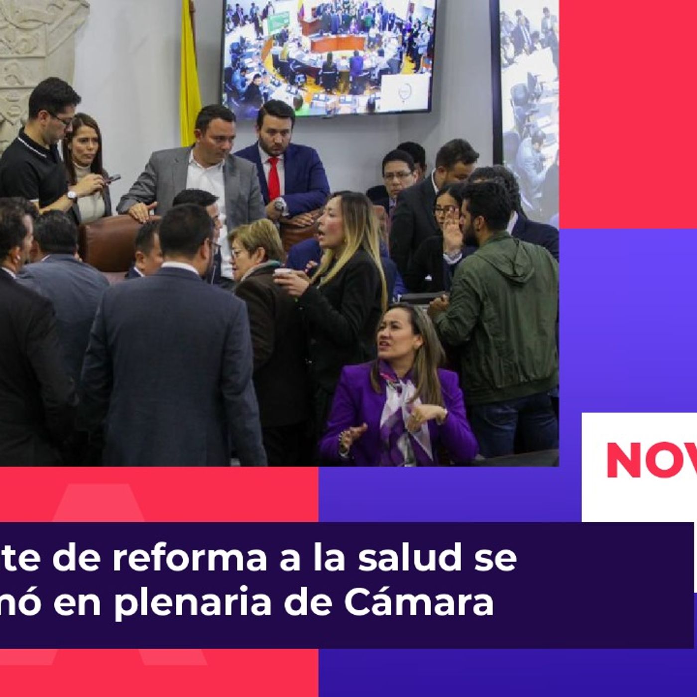 Debate de reforma a la salud se retomó en plenaria de Cámara l AHORA Un Podcast l 7/11/23 episode artwork