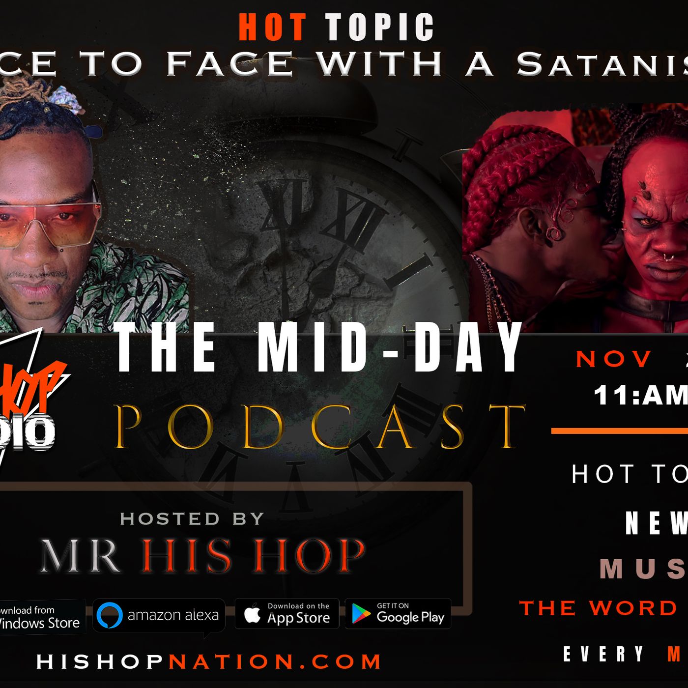 EPISODE 80  - FACE TO FACE WITH A SATANIST - The Mid-day Project episode artwork