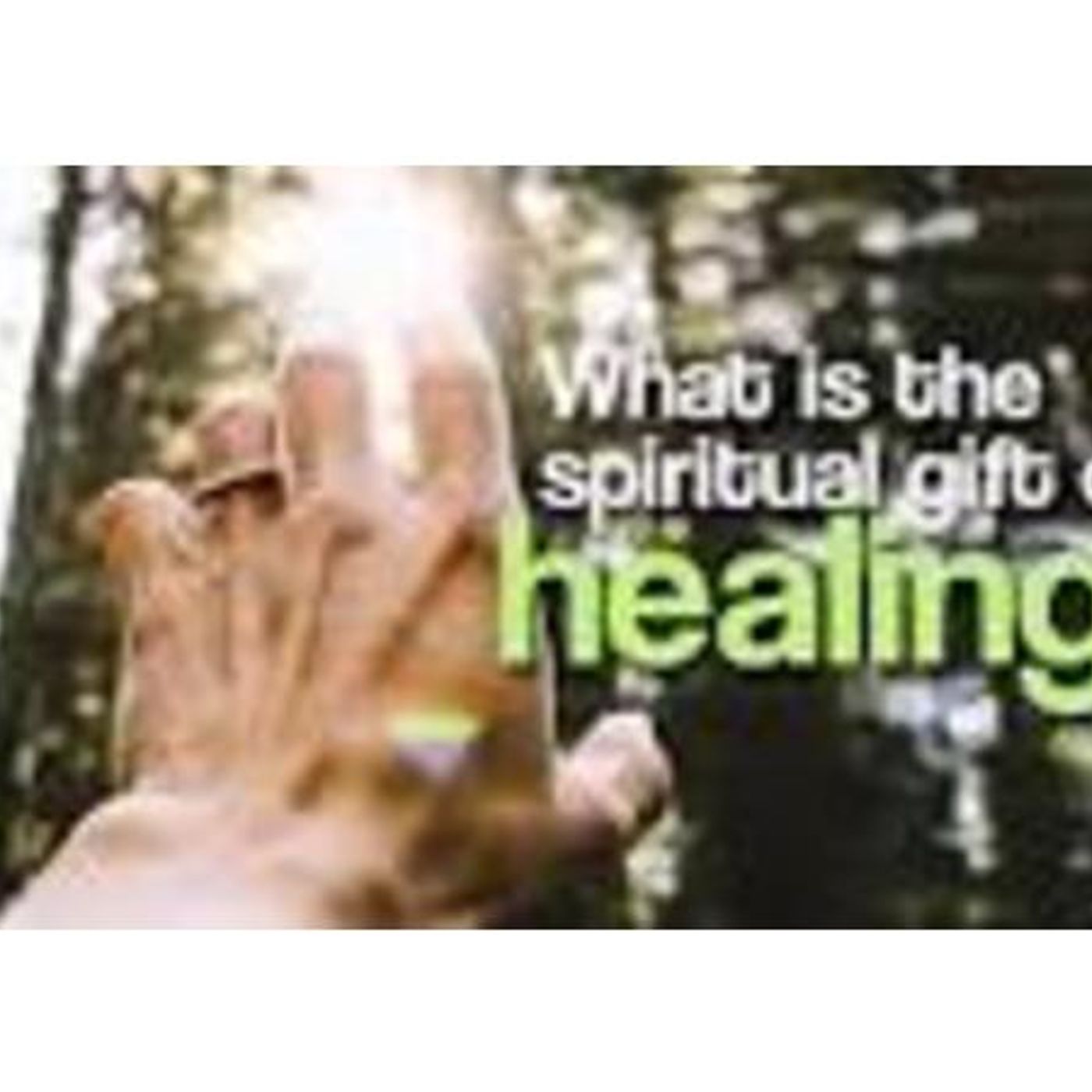 God's Great Love For Us/ The Carvers: Gifts Of Healing Part Two episode artwork