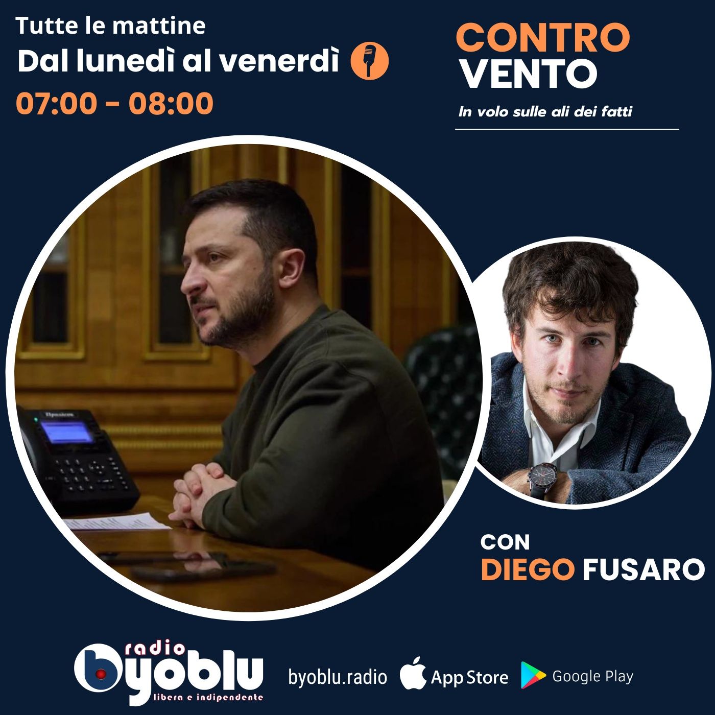 Vincono le proteste: il guitto Zelensky non sarà a Sanremo episode artwork