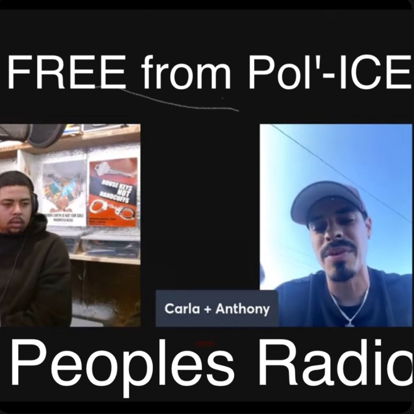 Poor Peoples Radio :PoL-ICE jail /Healing Industrial Complex episode artwork