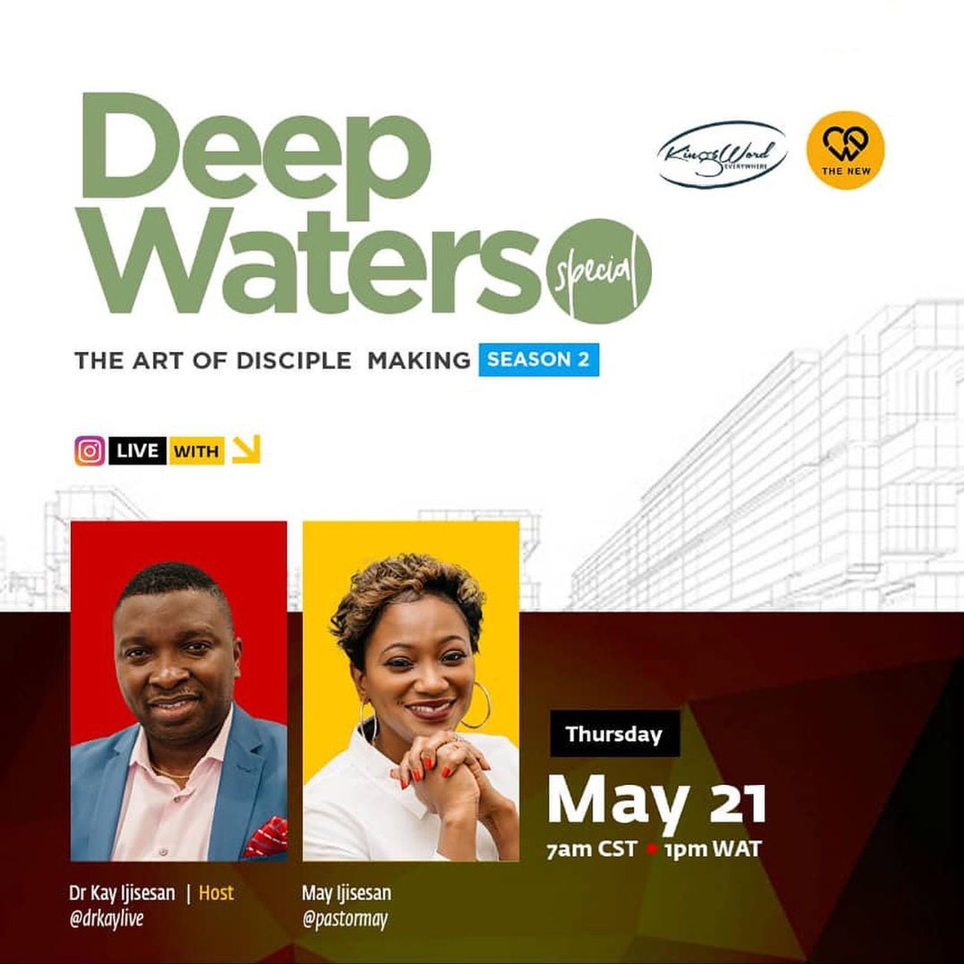 Art of Disciple Making S2 E4 - Dr Kay Ijisesan with Pastor May Ijisesan episode artwork
