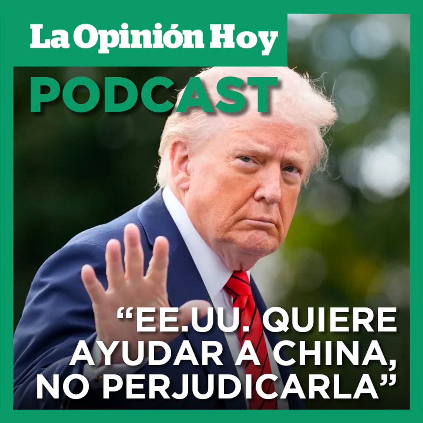 Trump dice que “Estados Unidos quiere ayudar a China, no perjudicarla”. Trump dice que “Estados Unidos quiere ayudar a China, no perjudicarla”.