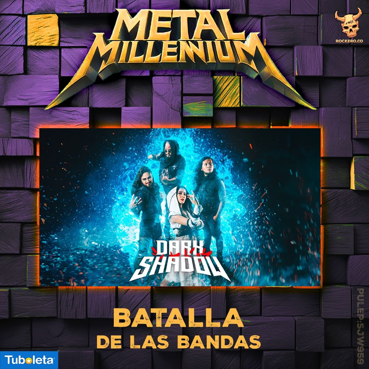 DARK SHADOW - ENTREVISTA BATALLA DE LAS BANDAS METAL MILLENNIUM