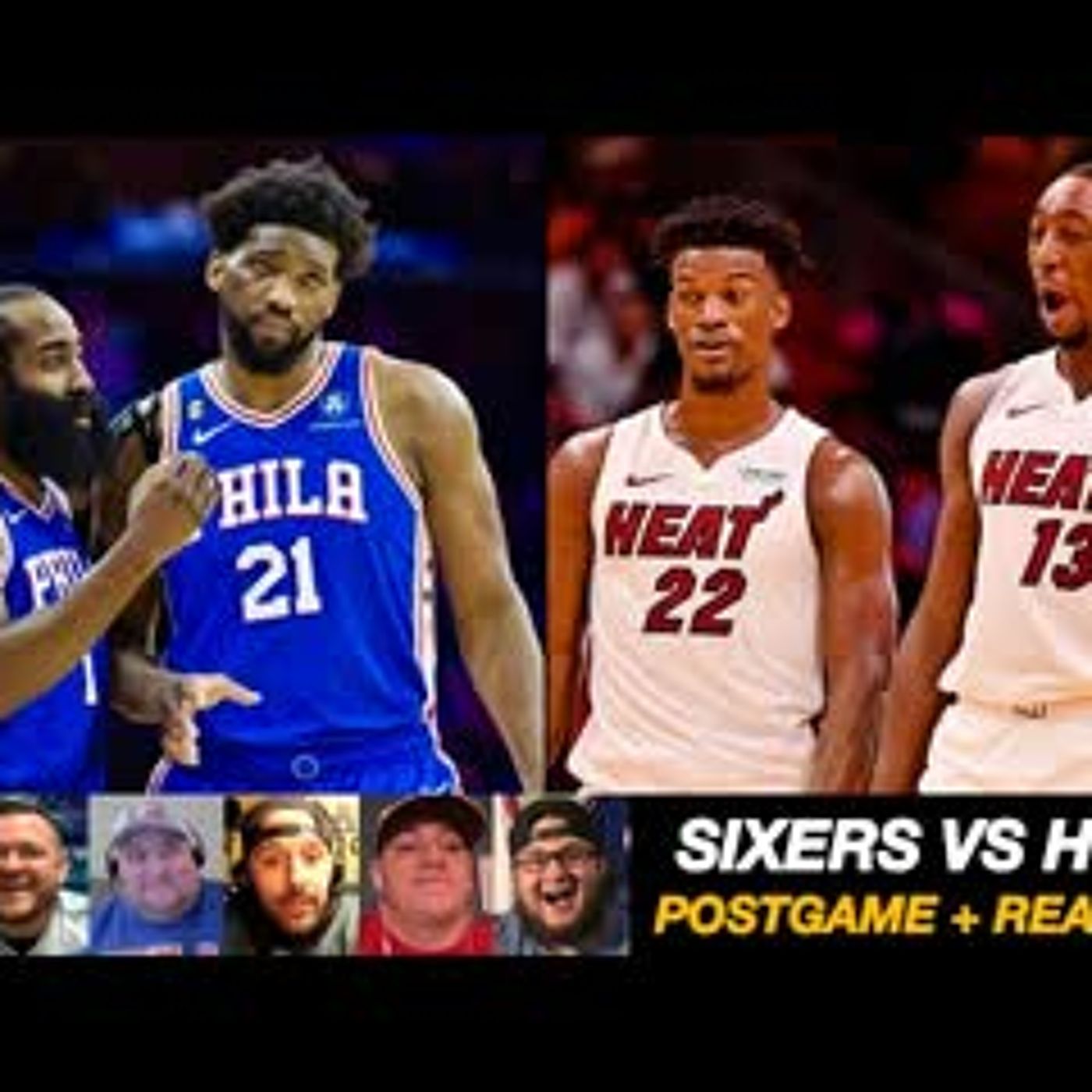 Sixers vs Heat POSTGAME + REACTIONS | Philadelphia 76ers vs Miami Heat | LIVE NBA POSTGAME episode artwork