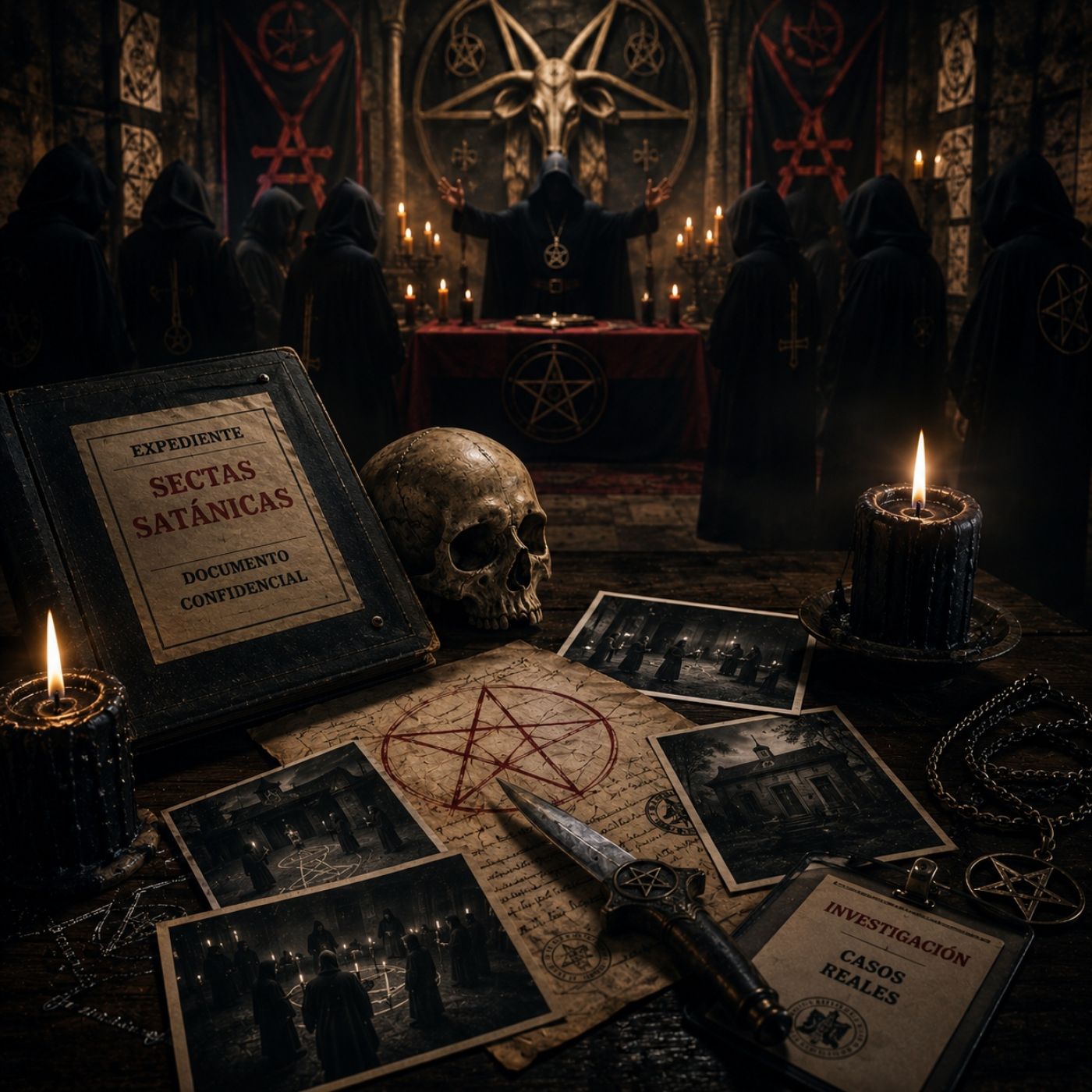 Voces del Misterio DEBATE: Sectas Satánicas, rituales ocultos, crímenes y el lado más oscuro del misterio episode artwork