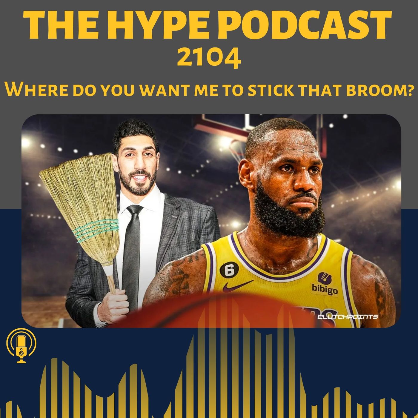 Episode 2104 Where do you want me to stick that broom? episode artwork