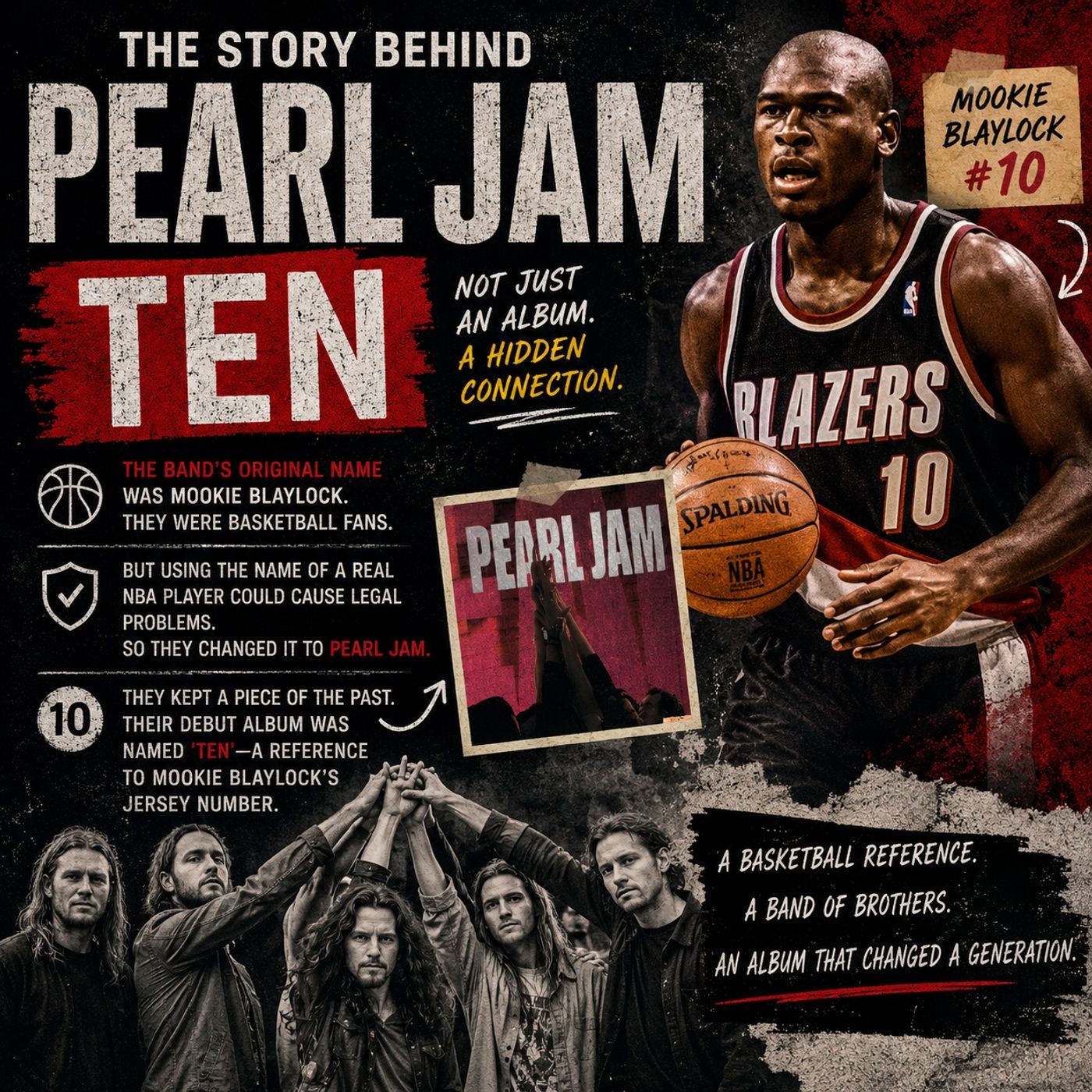 Pearl Jam Ten The Basketball Secret Behind a Grunge Classic episode artwork