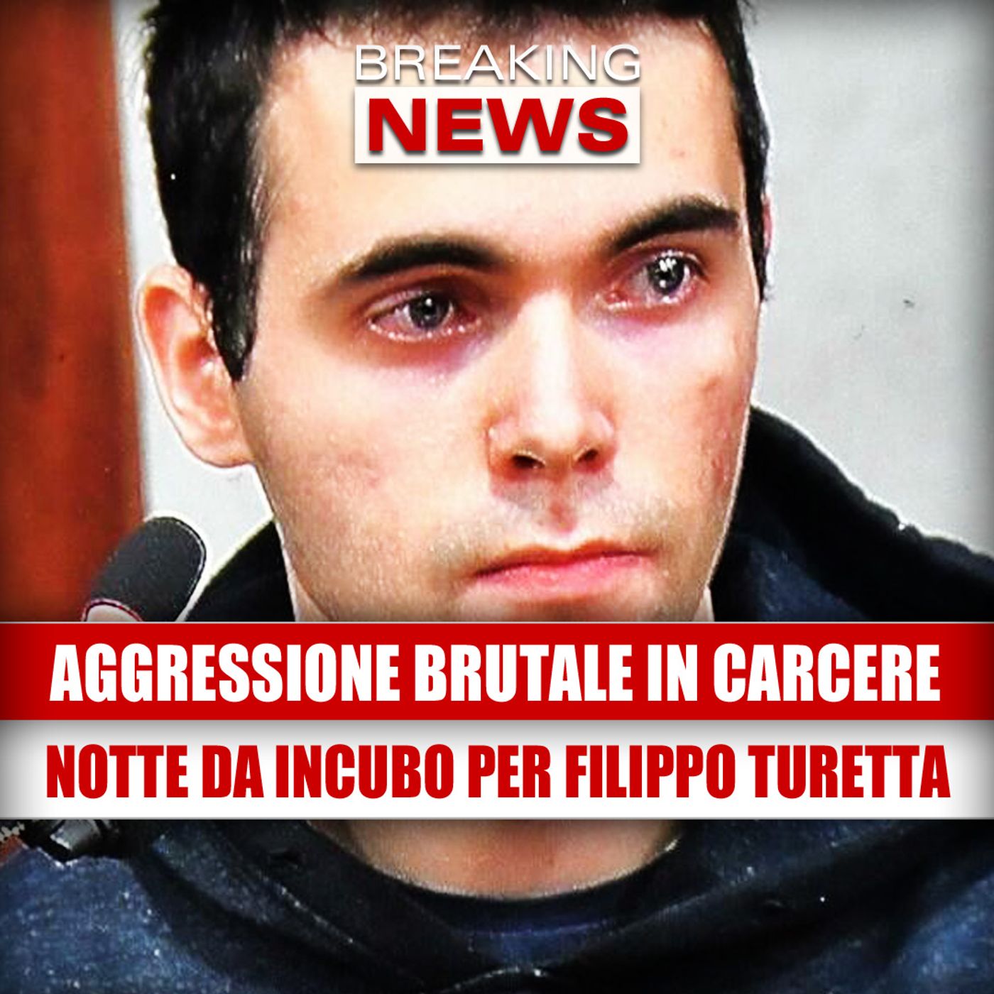 Filippo Turetta aggredito in carcere: pugni, isolamento e sciopero della fame