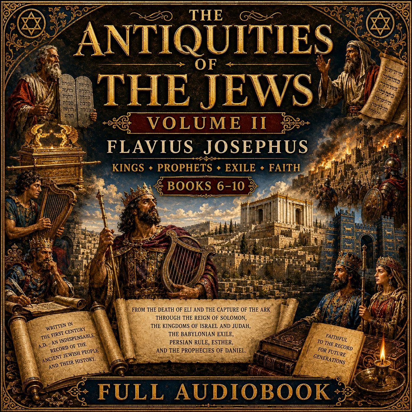 The Antiquities of the Jews, Volume 2 by Flavius Josephus | Kings, Prophets & Ancient Israel | Full Audiobook Part 2 episode artwork