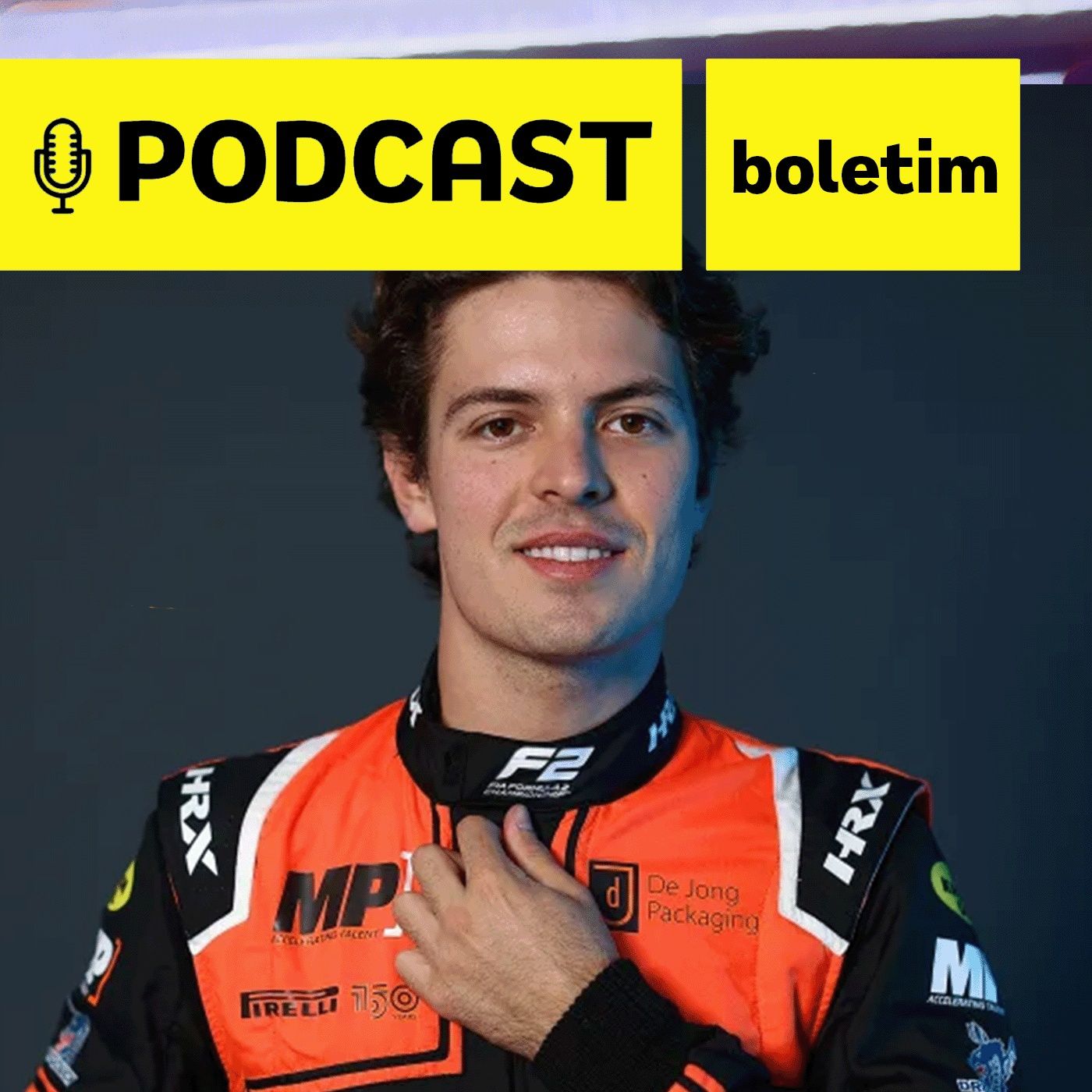 Podcast Boletim - Entrevista com Felipe Drugovich, brasileiro líder da F2, que revela já ter sido procurado por equipe da F1