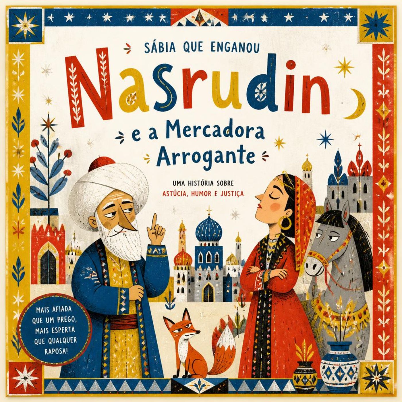 【Conto de Astúcia】Nasrudin e o Mistério do Contrabando de Palha