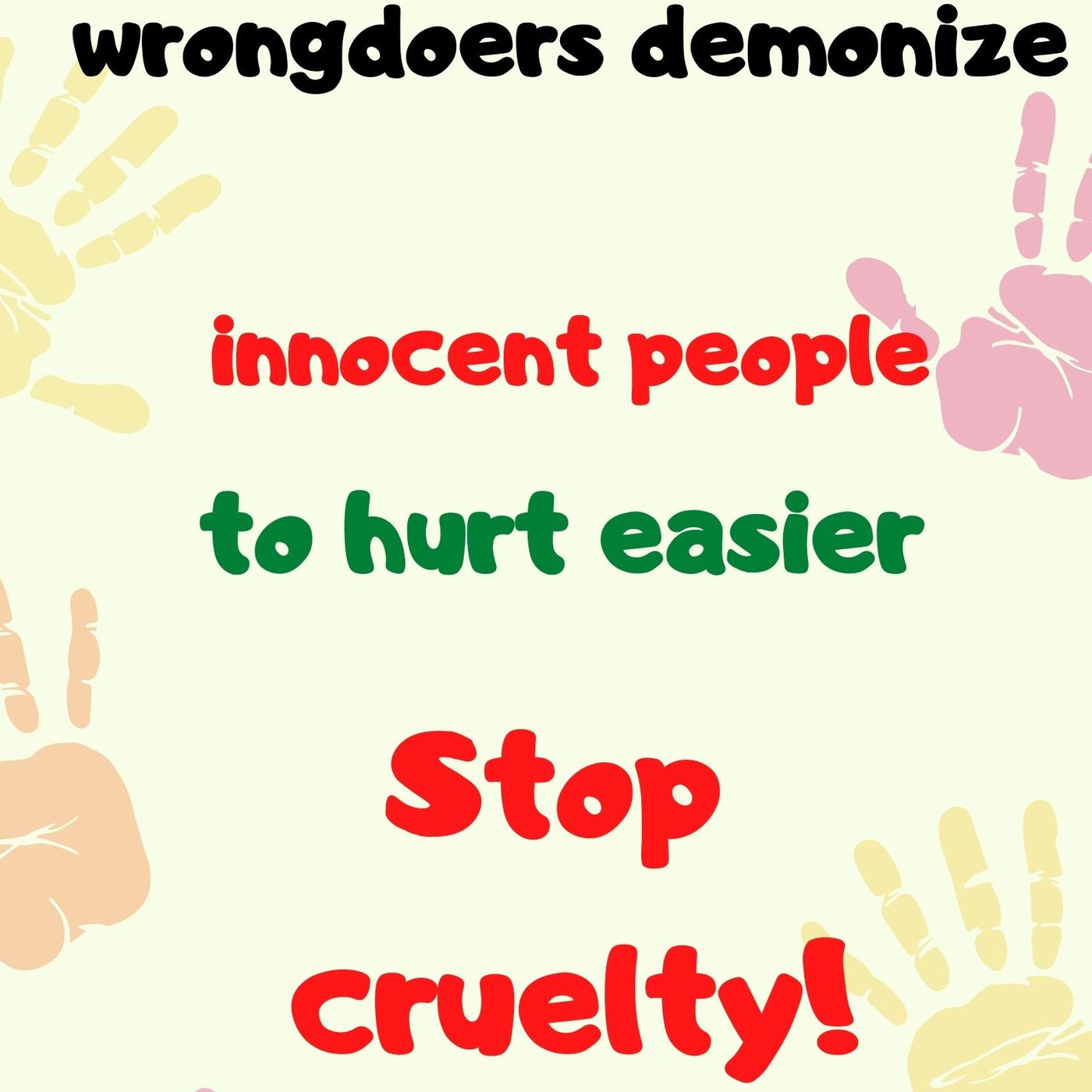 Four types of bullying