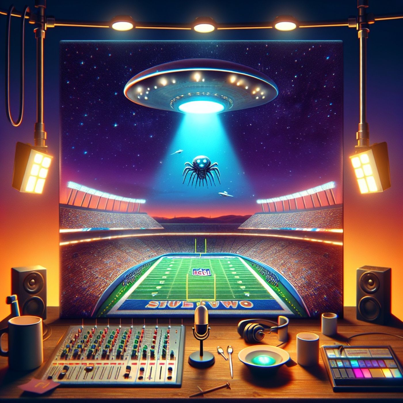 Alien Sightings at the Super Bowl: Fact or Fiction? episode artwork