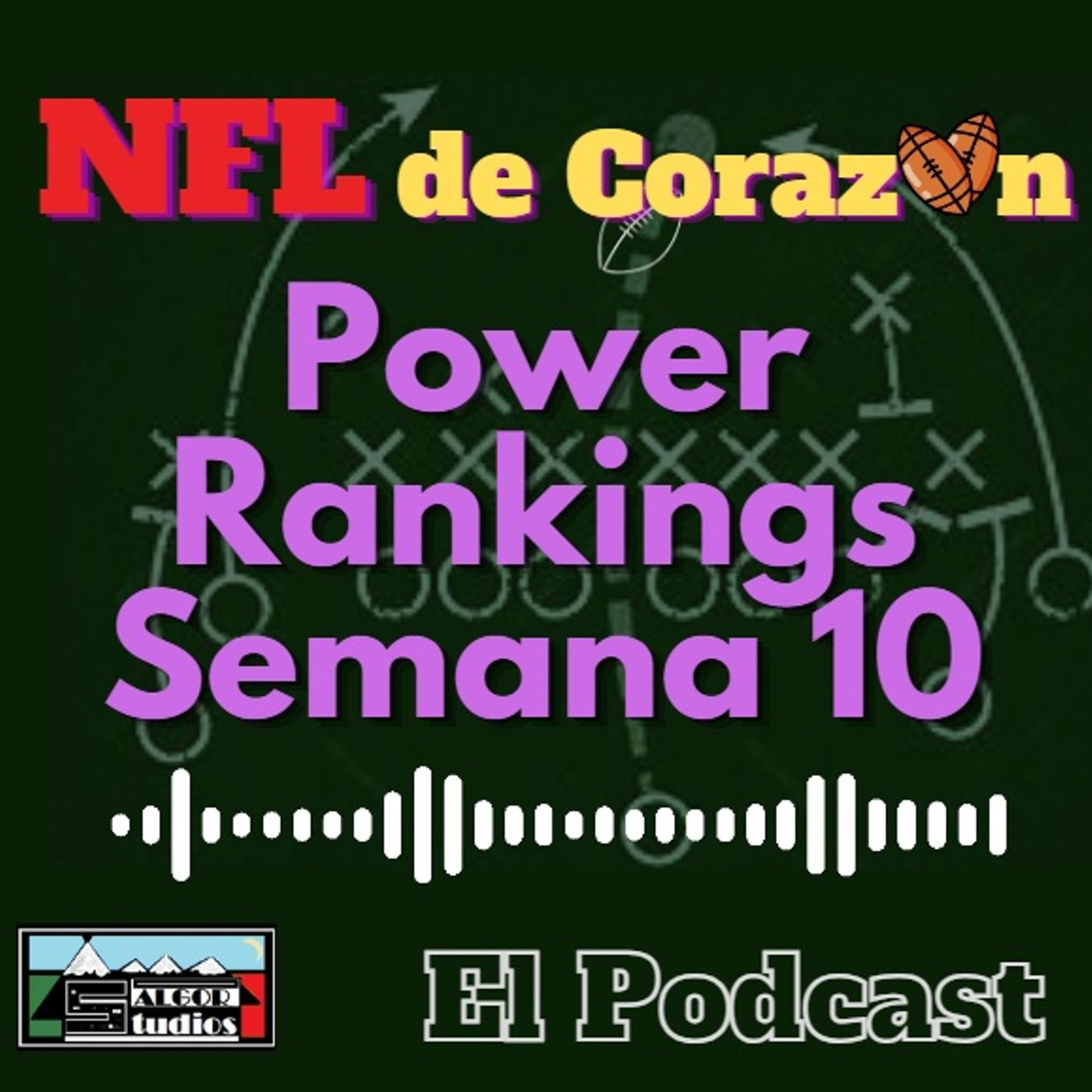 Portada de NFLocos de Corazon Podcast