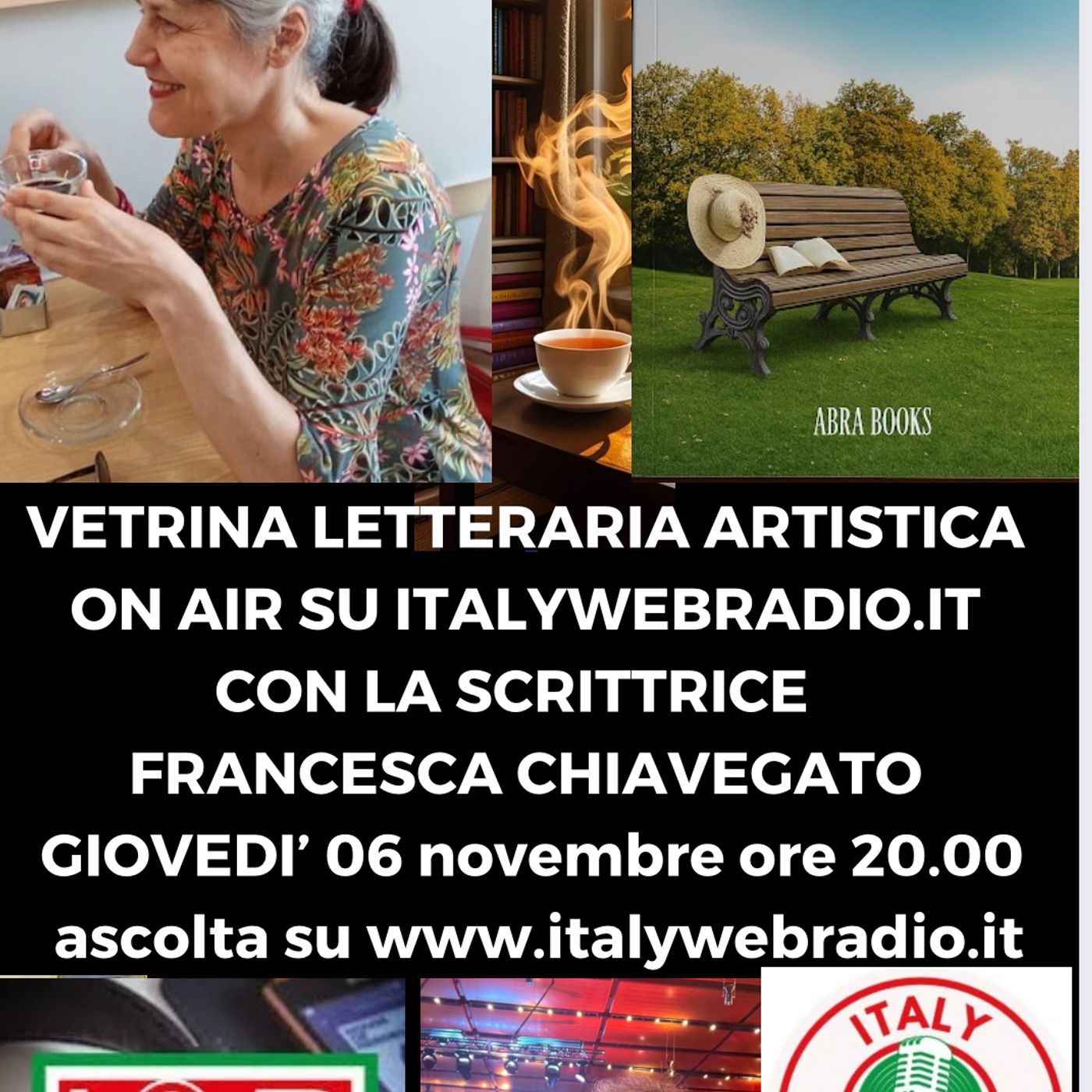 VETRINA LETTERARIA ARTISTICA con la scrittrice FRANCESCA CHIAVEGATO episode artwork