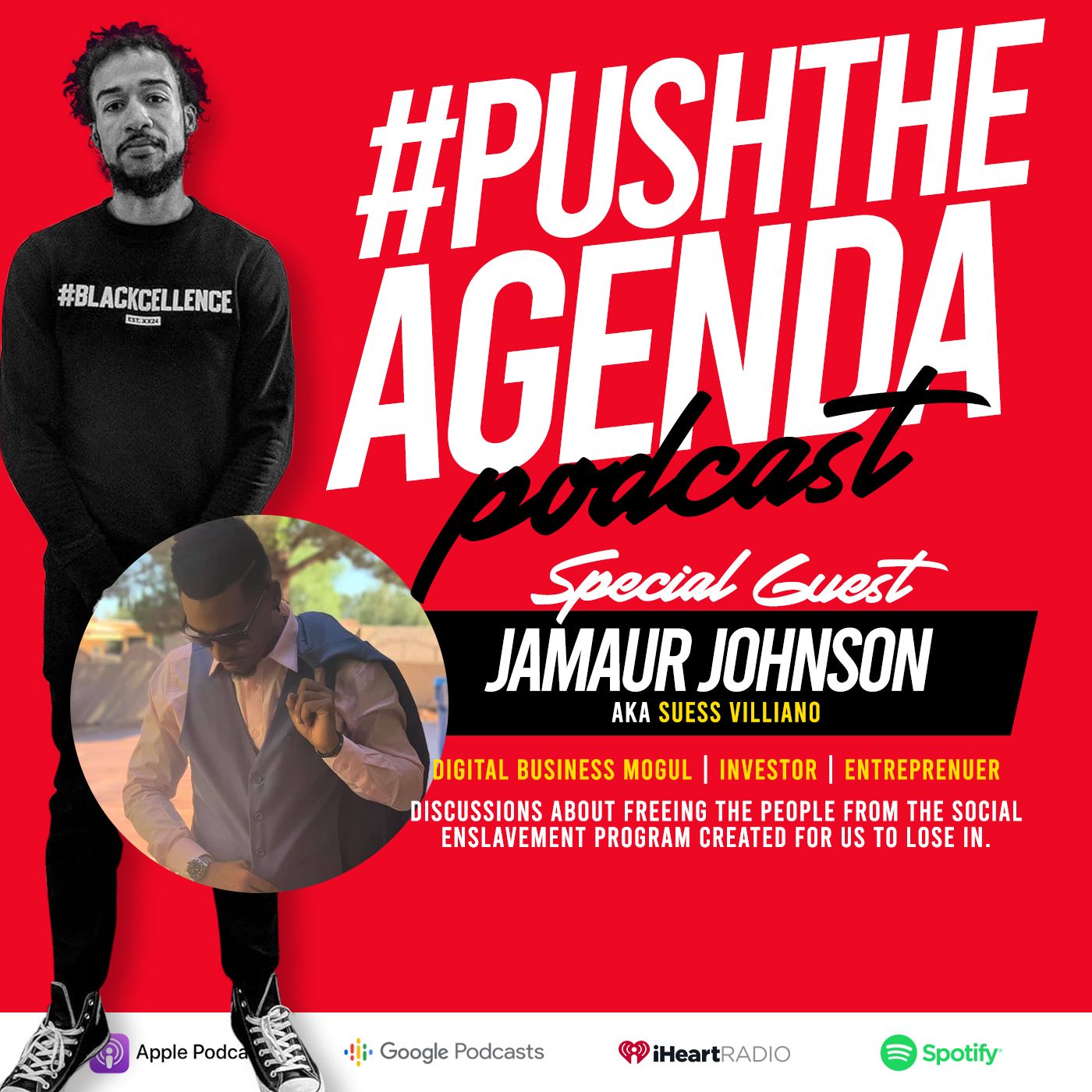 Jamaur Johnson aka Suess Villiano - Digital Investing, Bitcoin, Legacy & Branding episode artwork