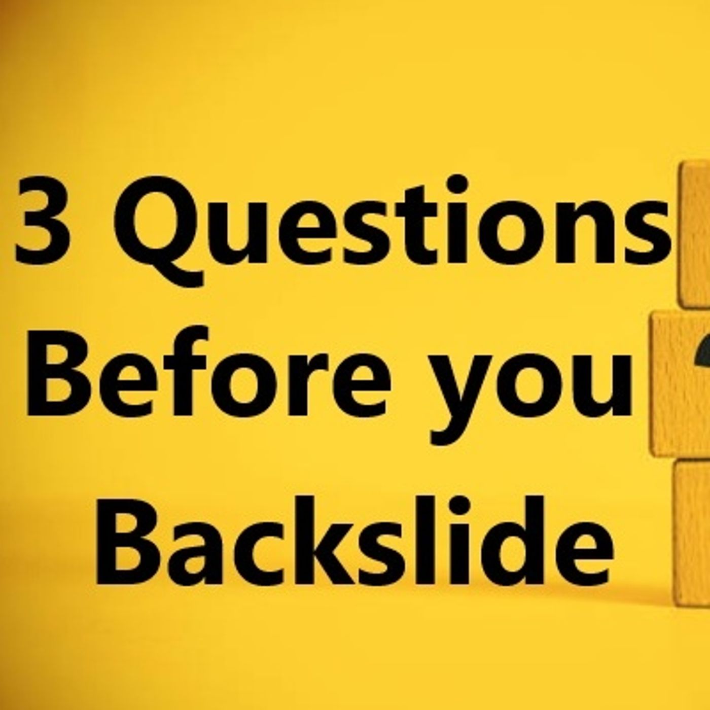 02/23/2025 Sunday Am Pastor Jeff Crawley- 3 Questions before you backslide episode artwork