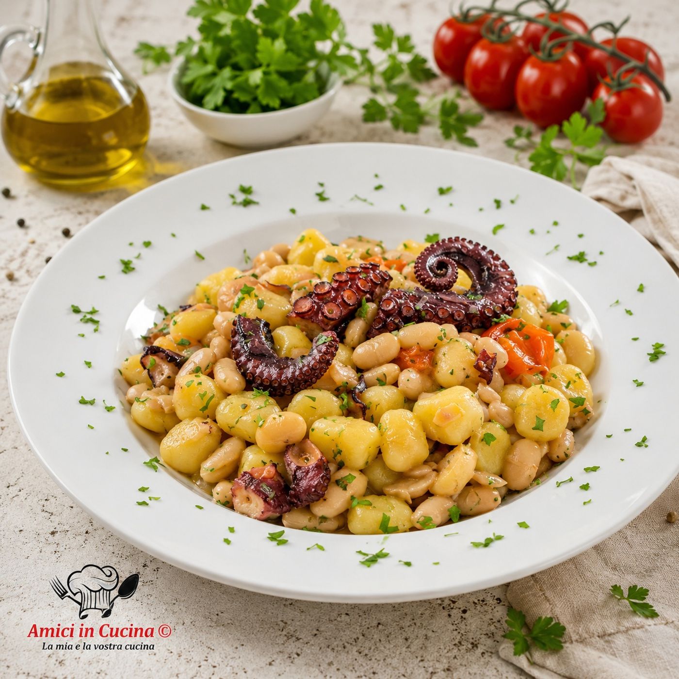 Gnocchetti Polpo e Fagioli: Ricetta di Mare Rustica e Gustosa episode artwork