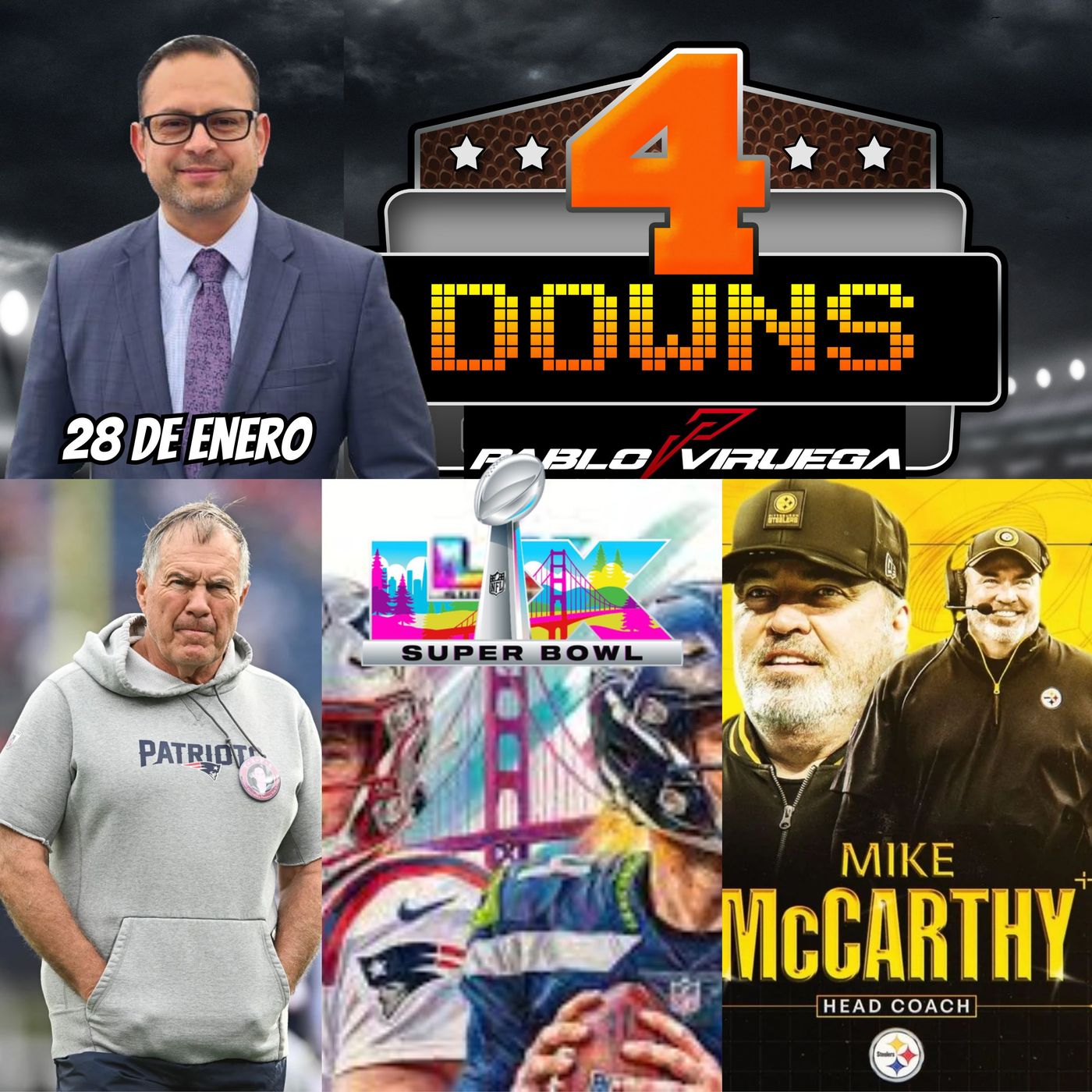 Portada de 4 Downs Con Viruega