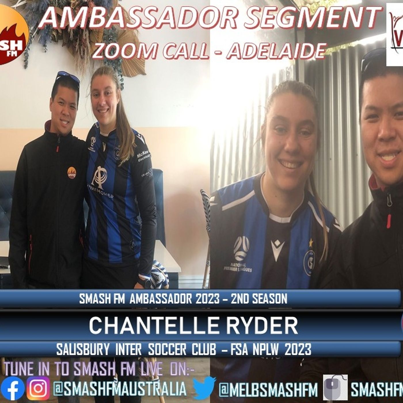SSS10THYR AMBASSADOR SEGMENT: FSA NPLW Football with Chantelle Ryder (Salisbury Inter SC) 090923 episode artwork
