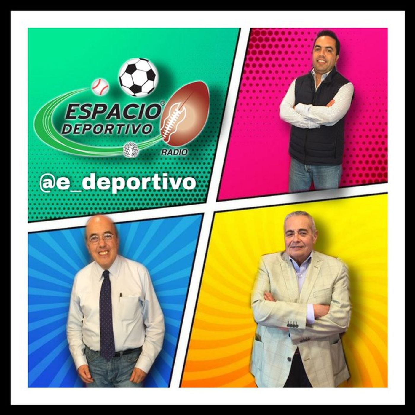 Al aire el trio de incontinentes  en este su programa, Espacio Deportivo de la Tarde 26 de Julio 2021