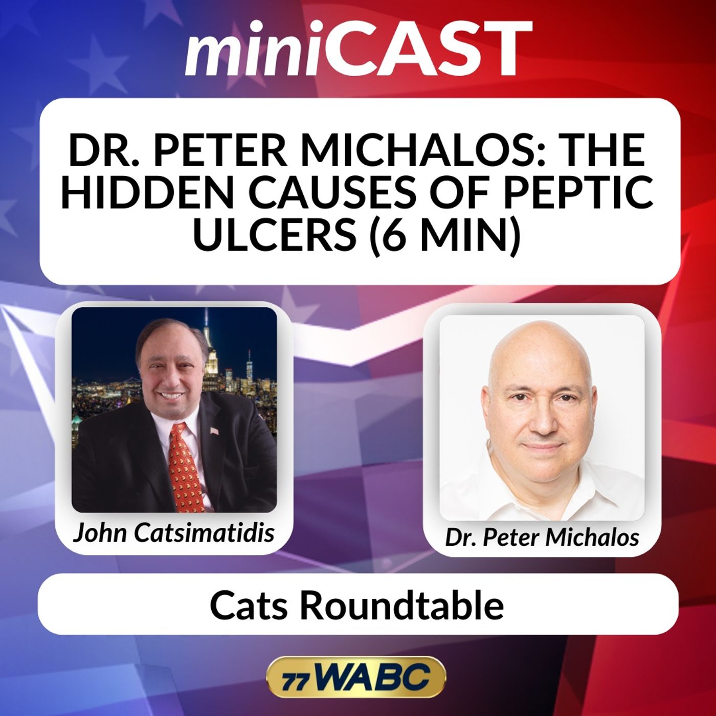 Dr. Peter Michalos: The Hidden Causes of Peptic Ulcers (6 min) episode artwork