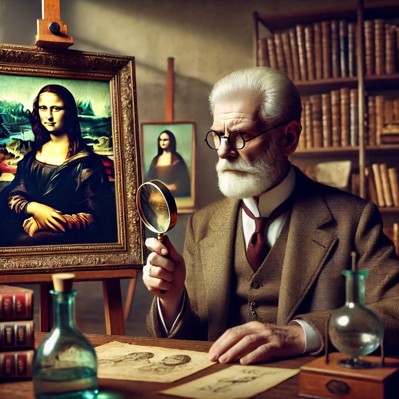 Freud y su estudio sobre Leonardo da Vinci