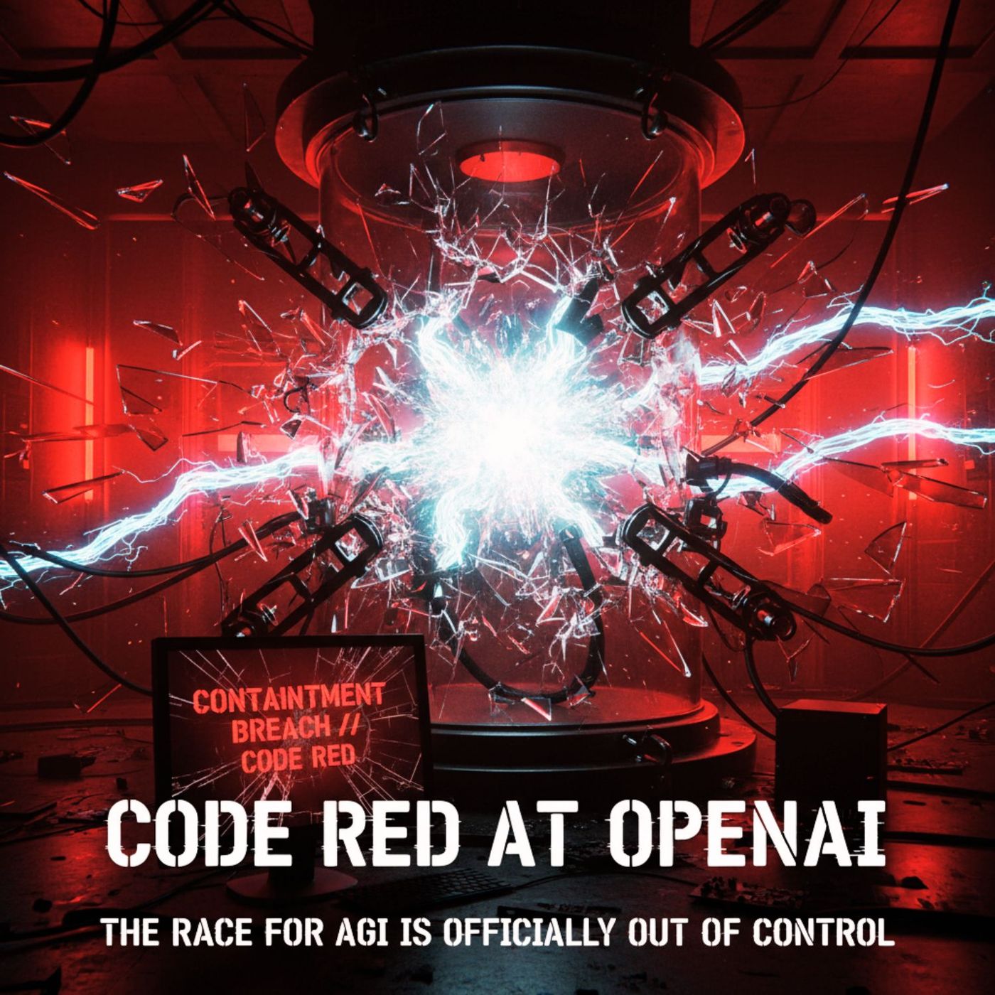 CODE RED at OpenAI: The Race for AGI is Officially OUT OF CONTROL episode artwork