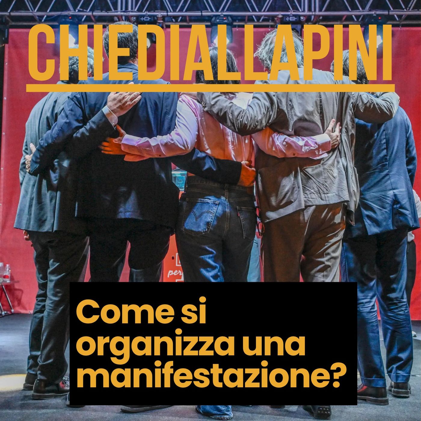 Come si organizza una manifestazione?