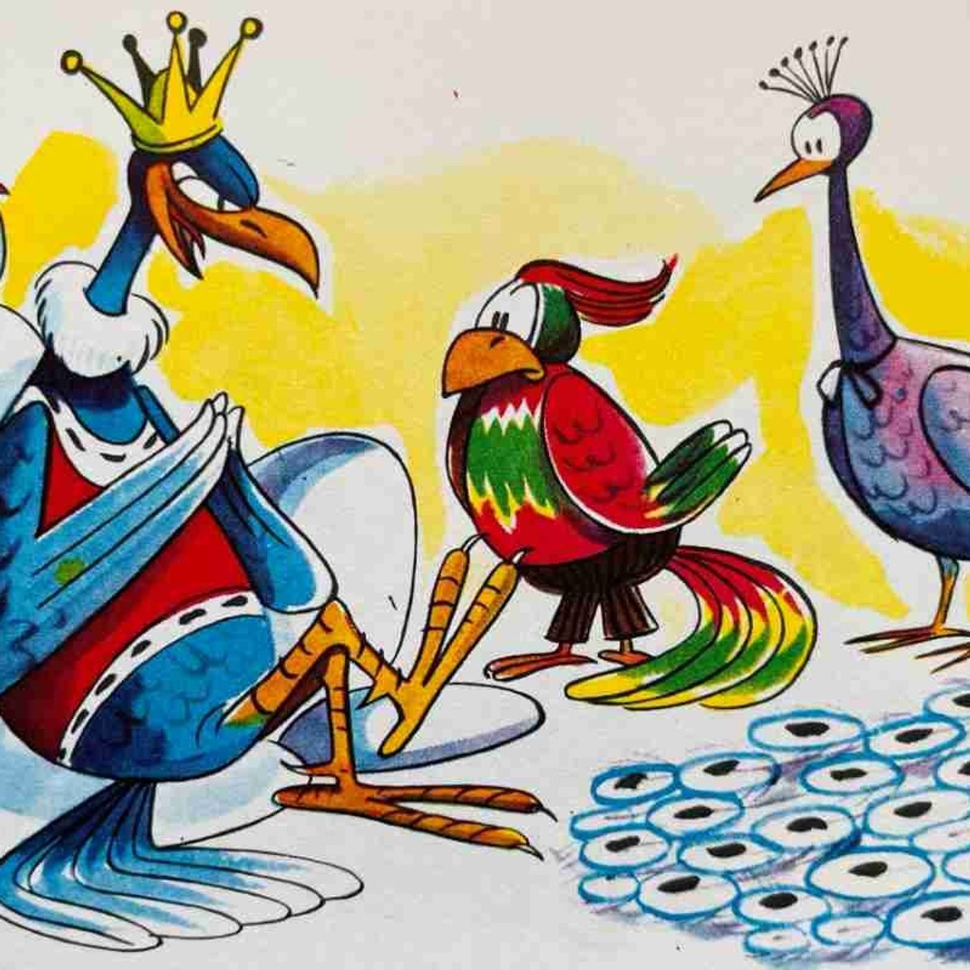 EL ÁGUILA Y LAS AVES 🦅 Fábula corta sobre la MODESTIA|Moraleja de Esopo 🦌 Spanish fables with moral