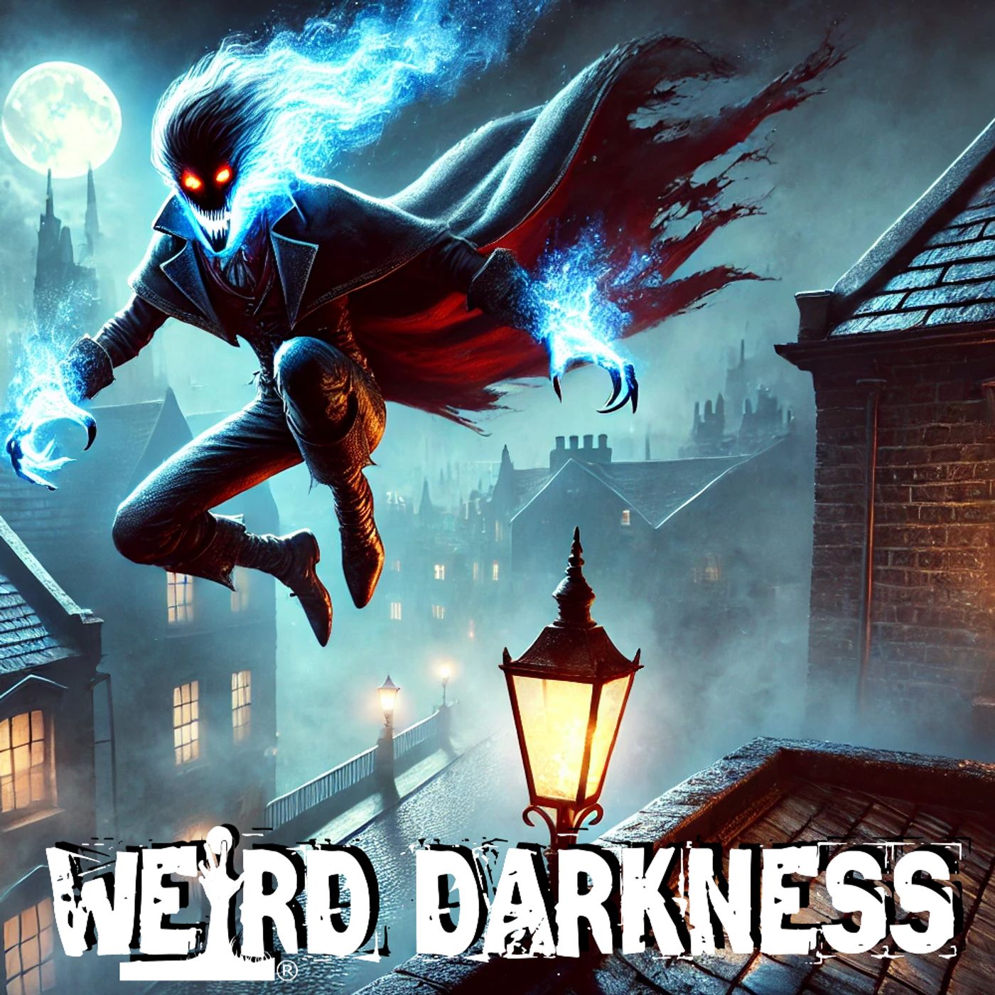 “DEVIL in the DARK CLOAK: Unmasking SPRING HEELED JACK” + More Dark True Stories! #WeirdDarkness - podcast episode cover