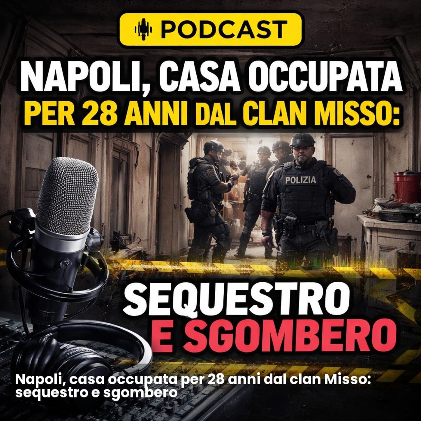 Napoli, casa occupata per 28 anni dal clan Misso: sequestro e sgombero episode artwork