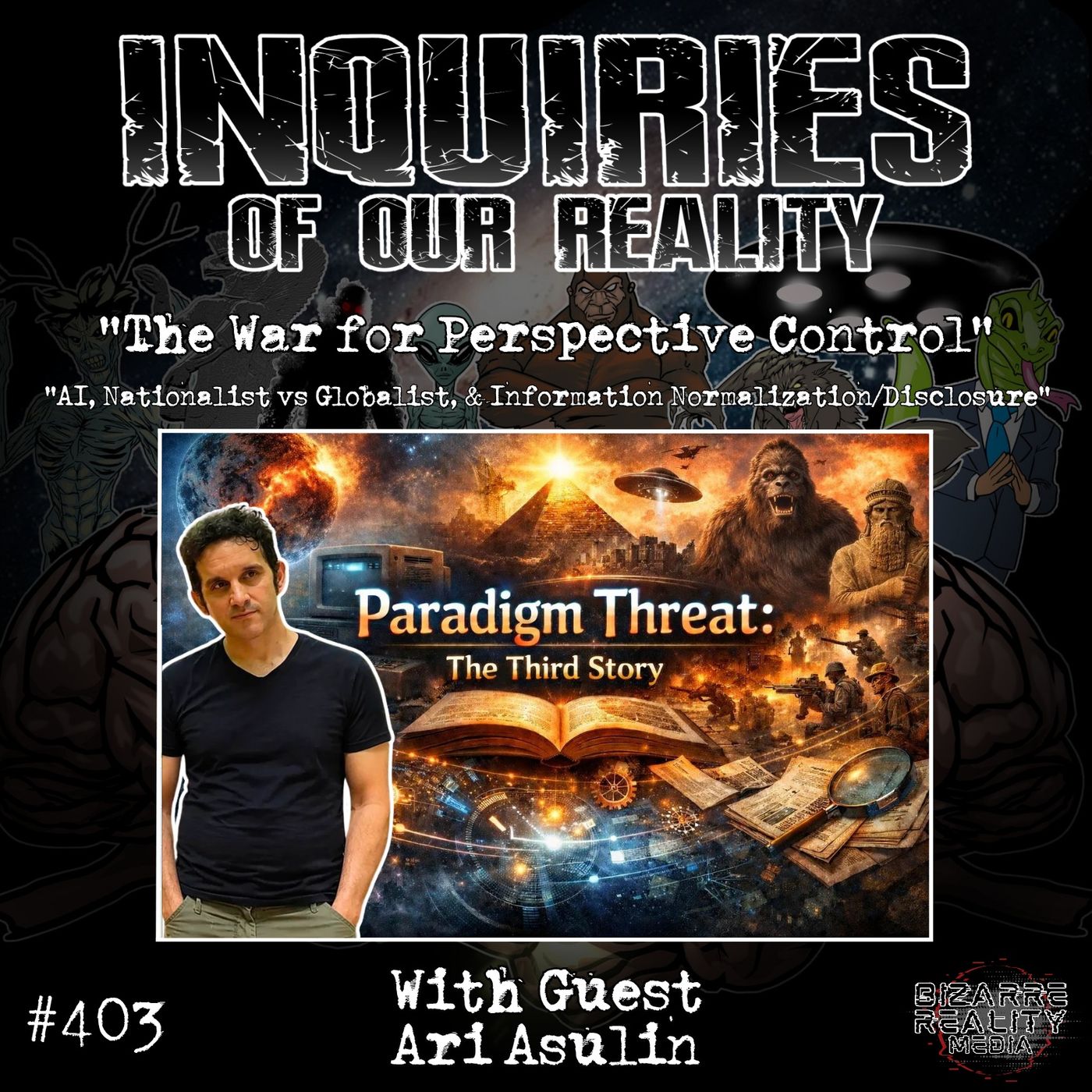 #403 "The War for Perspective Control" with Ari Asulin episode artwork