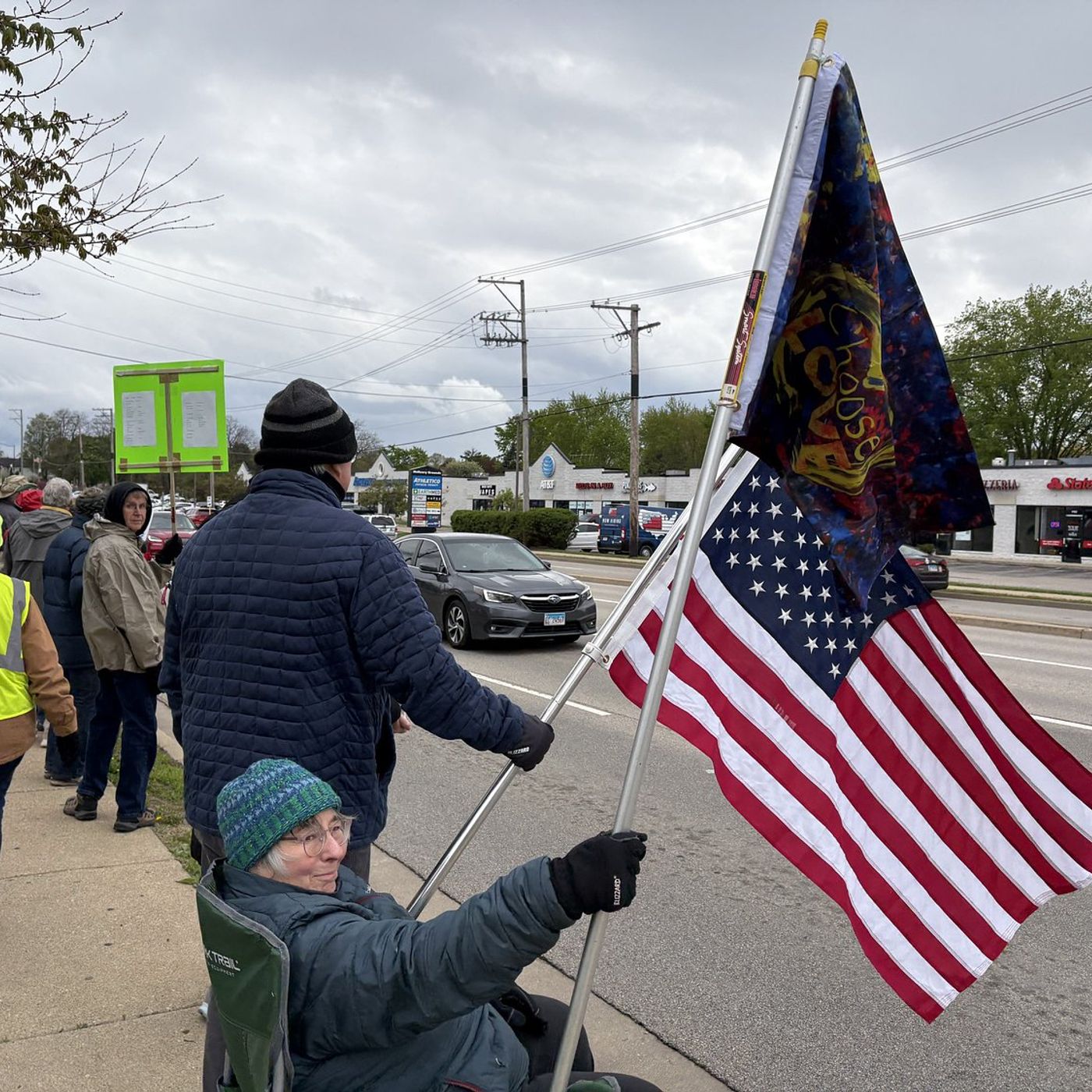 Protesters gather in McHenry for May Day rally episode artwork