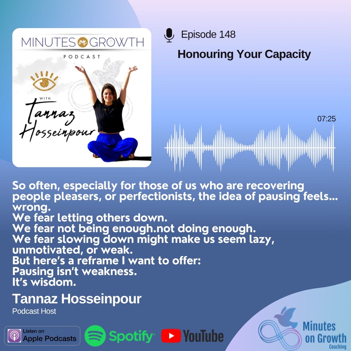 Episode 148: Honouring Your Capacity