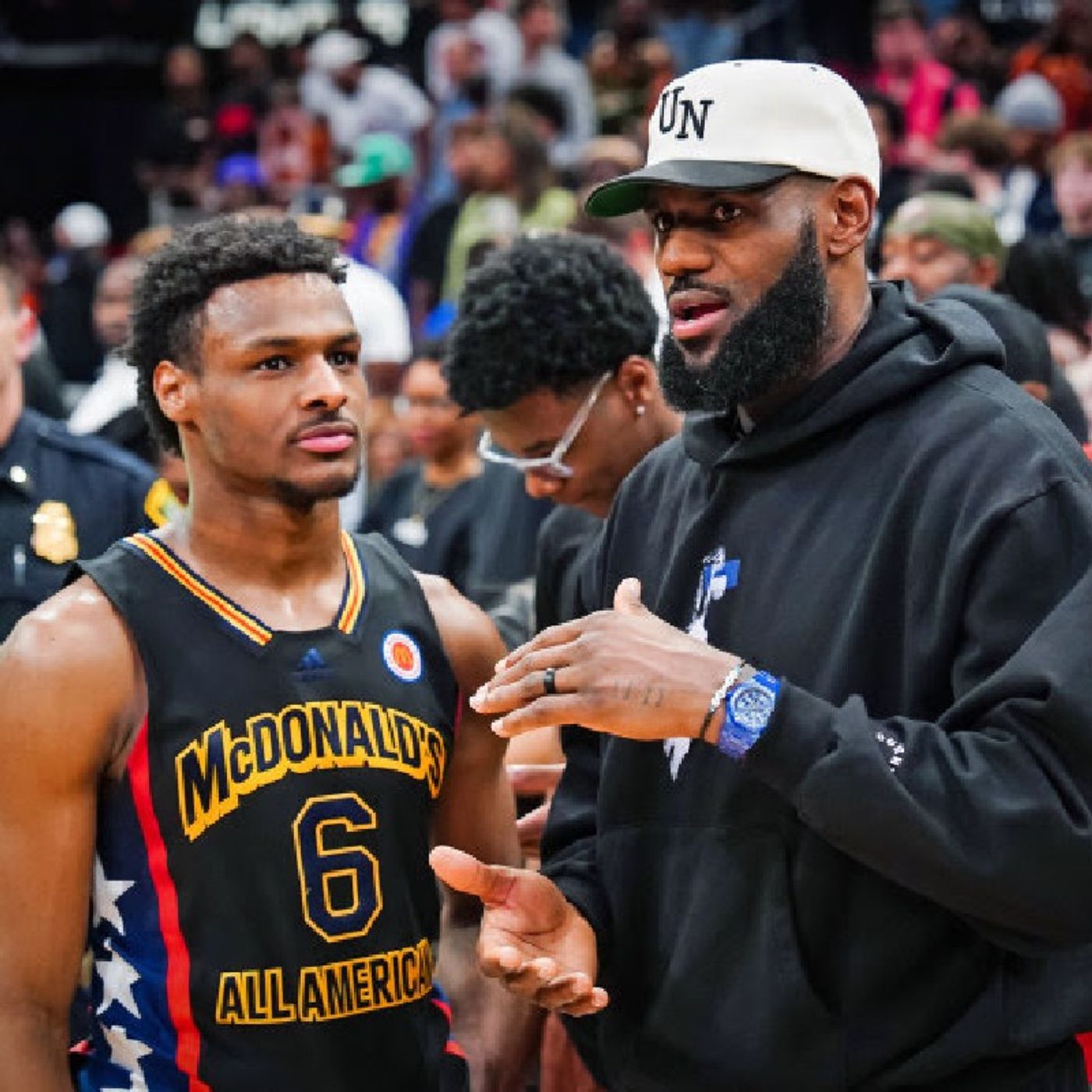 Bronny James Suffers Cardiac Arrest During USC Workout; In Stable Condition episode artwork