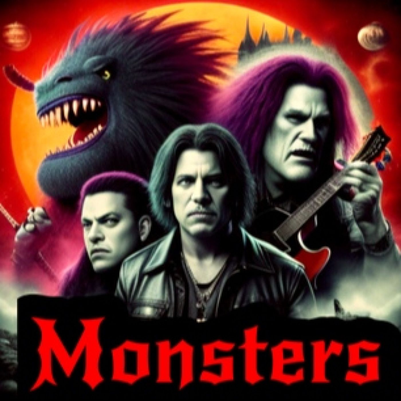 212 - JUST ROCK " Monsters" episode artwork