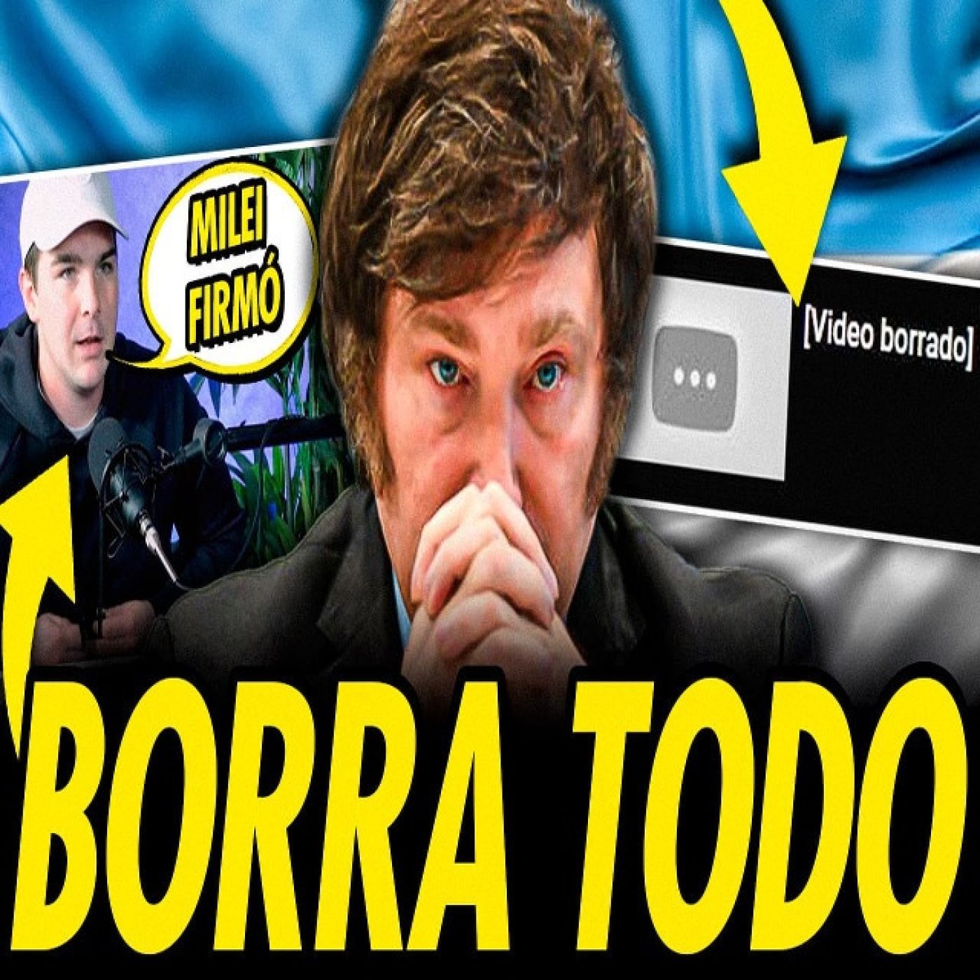 Milei desesperado: intenta borrar todas las huellas de la estafa episode artwork
